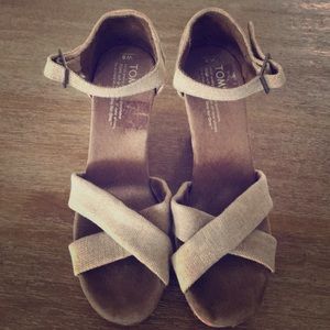 Toms Wedge Sandals